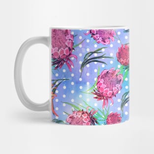 Australian Native Floral Design Mug